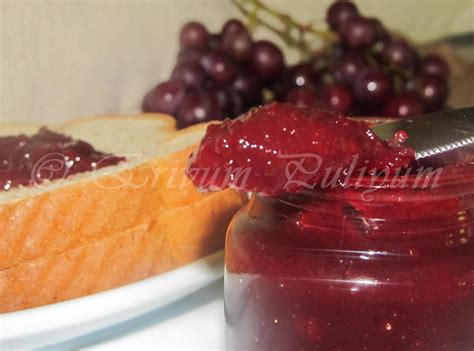 Erivum Puliyum: Homemade Grape Jam