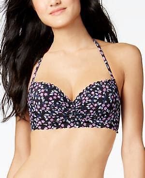 NWT SUNDAZED Nixie U Wire Ruffle Halter Swimsuit Strappy Bikini Set