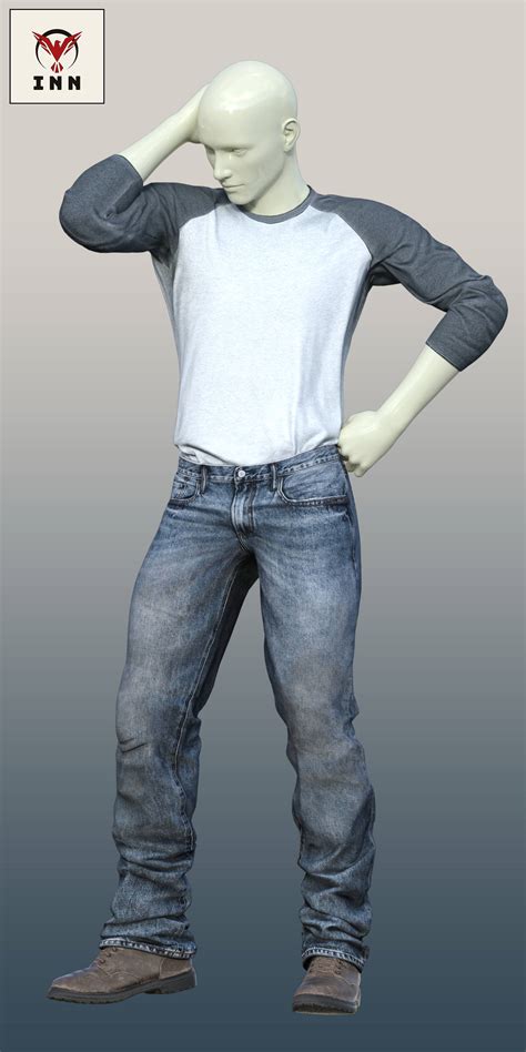 Everyday - Athletic Casual Outfit for G8M & G9 Daz Content by INN