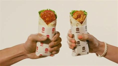 Burger King Royal Crispy Chicken Wrap Tv Spot Hunger Hack Ispot Tv