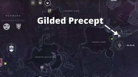 Gilded Precept Lost Sector Destiny Loadouts Guide