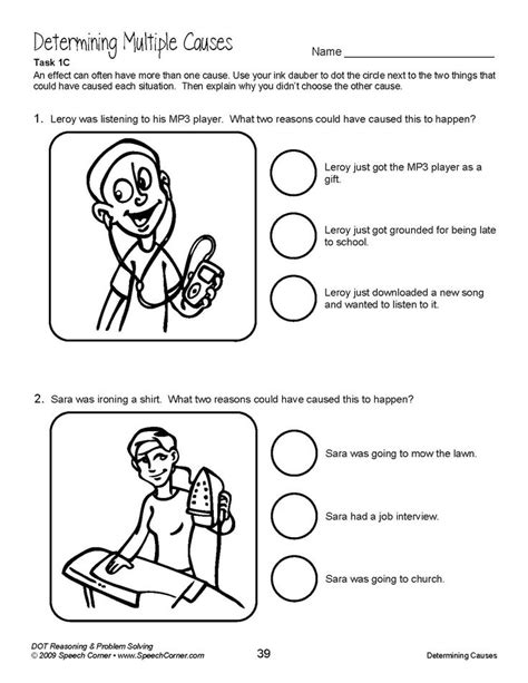 Dot Reasoning And Problem Solving Speech Corner Problem Solving