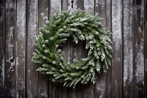 Christmas wreath plant green wood. | Premium Photo - rawpixel