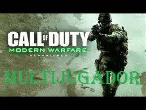 Call of Duty Modern Warfare Capítulo especial manqueando en el