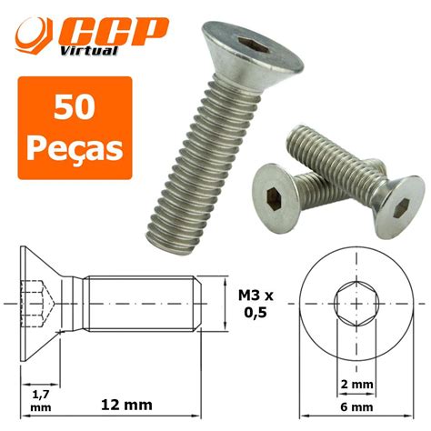 Parafuso Allen Cabeça Cilindrica Aço Liga M5x40 Mm 25pçs Escorrega o