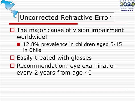 Ppt Tamizaje Para Defectos Refractivos En Escolares Powerpoint