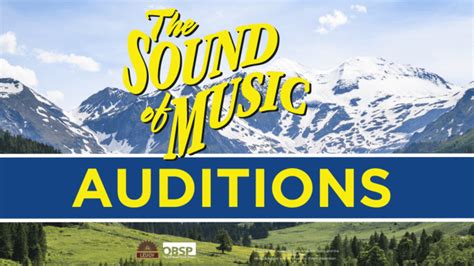 Sound Of Music Auditions | Levoy Theatre