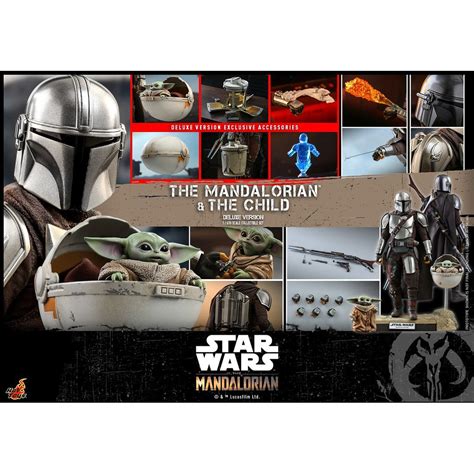 現貨 正版 HOTTOYS TMS 豪華版 星際大戰 曼達洛人 與孩子 全新未拆品 HOT TOYS 尤達 蝦皮購物