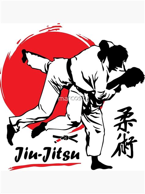 "Jiu-Jitsu" Poster for Sale by marcosty | Redbubble