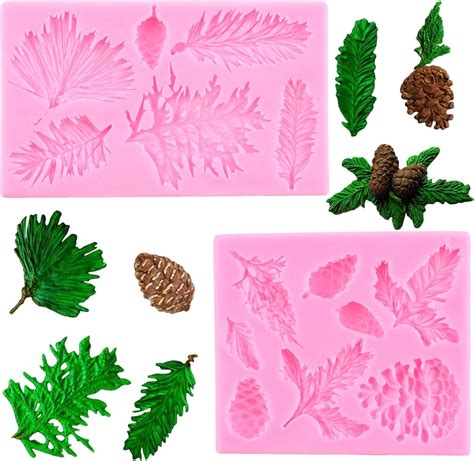 Amazon Fckemlds Pinecone Cake Fondant Mold Pine Cone Silicone