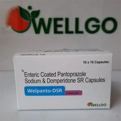 Welpanto DSR Enteric Coated Pantoprazole Sodium And Domperidone SR