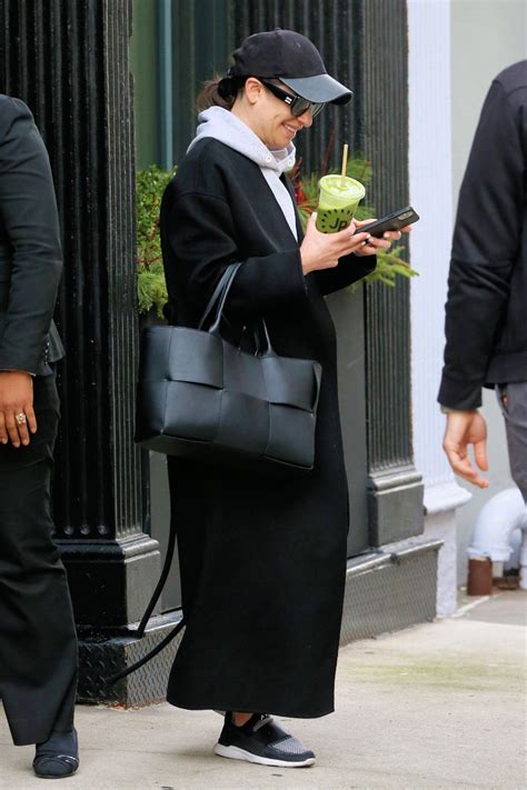 LEA MICHELE Heading to Her Matinee Performance of Funny Girl in New