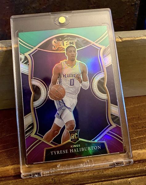 Panini Select Tyrese Haliburton Rc Concourse Tri Color Prizm No