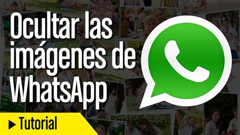 C Mo Ocultar Im Genes Y V Deos De Whatsapp Youtube