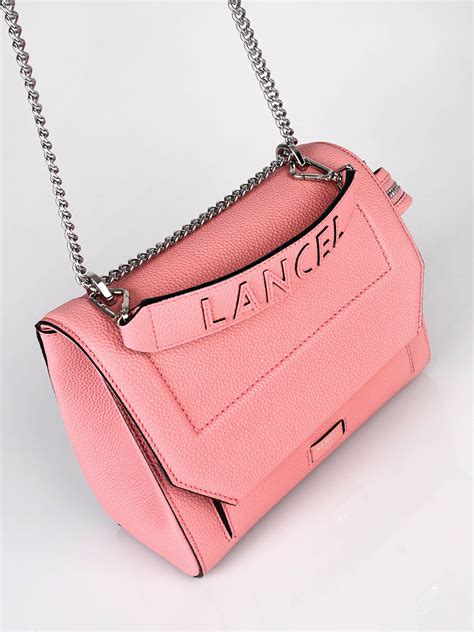 Sac Port Main Lancel Ninon M Rose Livraison Gratuite