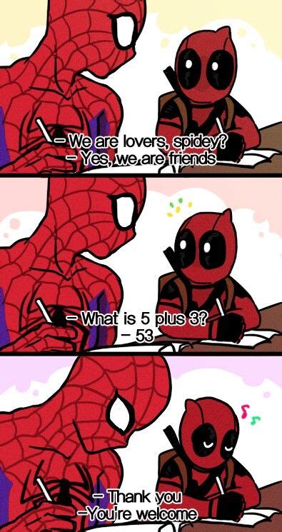 Pin By Icia On Spideypool Deadpool And Spiderman Deadpool X