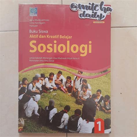 Jual Buku Sosiologi Grafindo Sma Kelas X Bekas Edisi Revisi