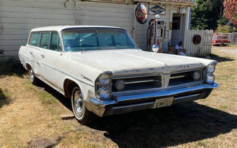 389-Powered Wagon: 1963 Pontiac Catalina Safari | Barn Finds