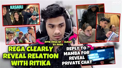 Rega Clearly Reveal Relation With RitikaReply To Mamba On Chat Leak