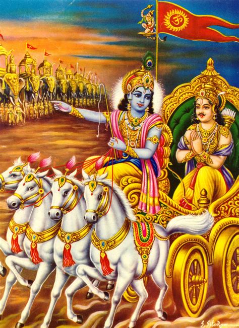 Lord Krishna And Arjuna Wallpapers Wallpaper Cave