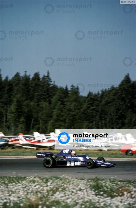 Jody Scheckter Rsa Tyrrell Finished Seventh Swedish Grand Prix