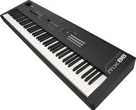 【楽天市場】yamaha Mx88 新品 シンセサイザー[ヤマハ][88鍵盤][ブラック 黒][synthesizer Keyboard キーボード][mx 88][動画]：ギタープラネット