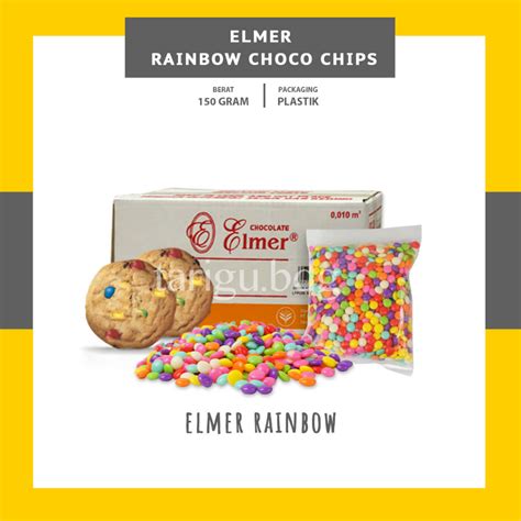 Jual Chocochips Dark Elmer Gr Coklat Chip Collata Cone Choco