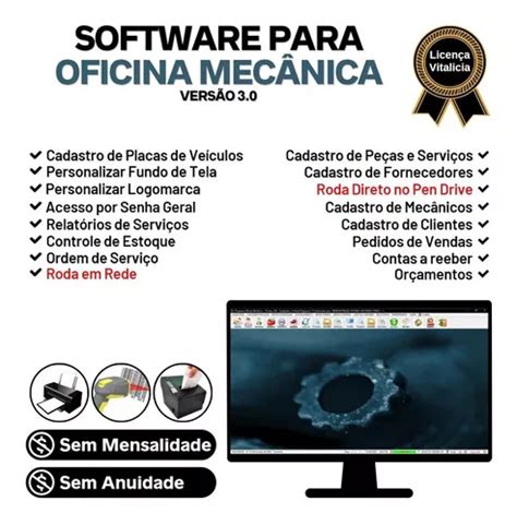 Software Ordem De Serviço Para Oficina Mecânica Vendas V3 0