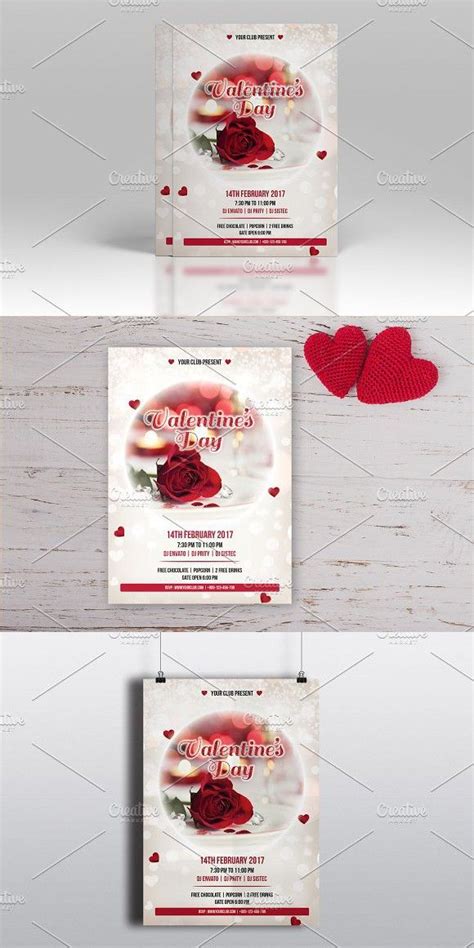 Valentine S Day Party Flyer Templates