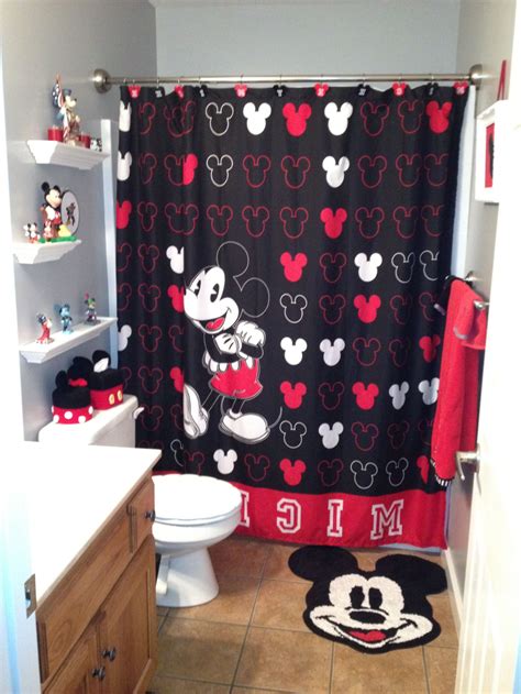 Mickey And Minnie Mouse Bathroom Set BATHMRO