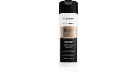 EUGÈNE PERMA Solaris Blond Care shampooing doux pour cheveux blonds et