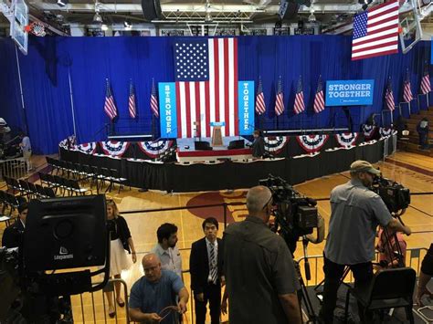 Photos Crowds Gather For Sanders Clinton Unity Rally