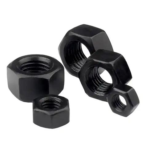 Structural Nuts Carbon Steel Hex Nuts ASTM A194 Metric Carbon Steel