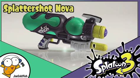 Splattershot Nova Weapon Showcase Splatoon 3 YouTube