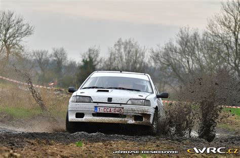 Moes Jean Philippe Fouarge Yves Peugeot Rallye De Hannut