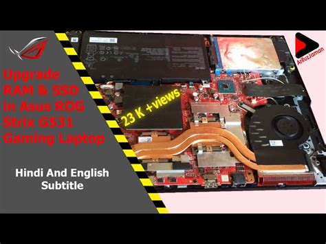 Inside ASUS ROG Strix G531 Disassembly And Upgrade Options Atelier