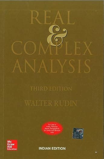 Real And Complex Analysis Rudin 9780070619876 Books