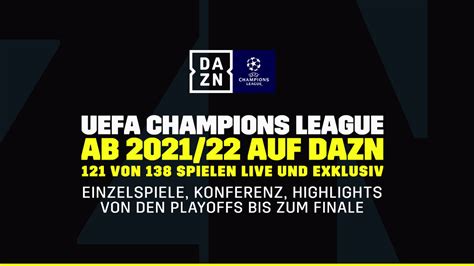 UEFA Champions League in Germania, Austria e Svizzera su DAZN