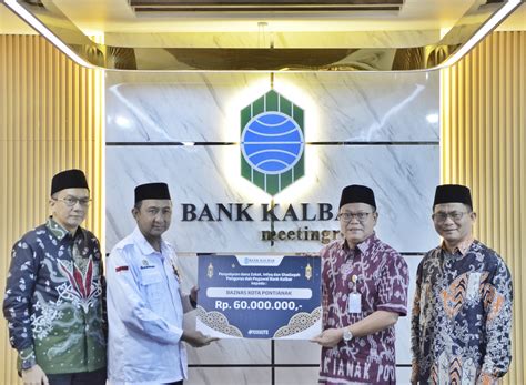 Bank Kalbar Salurkan Zis Rp Juta Faam News