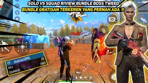 Solo Vs Squad Riview Bundle Boss Tweed Bundle Gratisan Terkeren