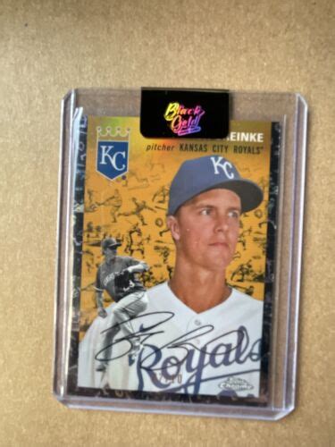 2023 Topps Chrome Platinum Zach Grienke Black Toile 07 10 EBay