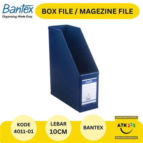 Jual Box File Bantex Folio Magazine File Bantex Folio Biru