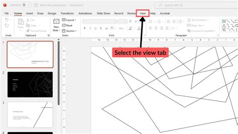 PowerPoint Slide Sorter View - GeekPossible