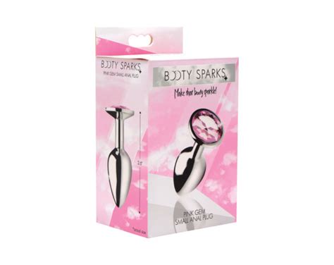 Booty Sparks Pink Gem Small Anal Plug