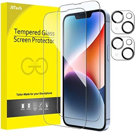 JETech Screen Protector For IPhone 14 6 1 Inch Tempered Glass Film 3