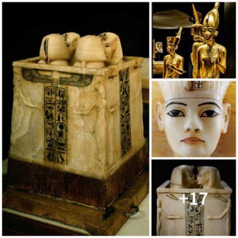 The Canopic Chest And The Meaning Behind It The Treasure Of Tutankhamun