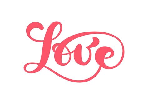 Premium Vector Handwritten Vector Laser Cut Logo Text Love And Heart