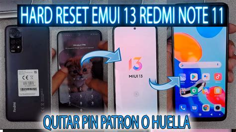 Hard Reset Xiaomi Emui Remove Pin Pattern Fingerprint