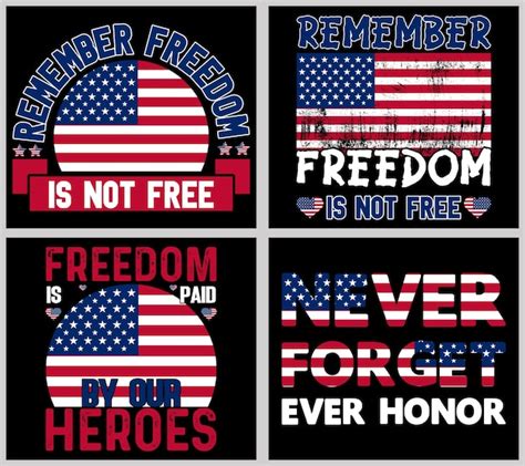 Premium Vector Memorial Day SVG Bundle Design