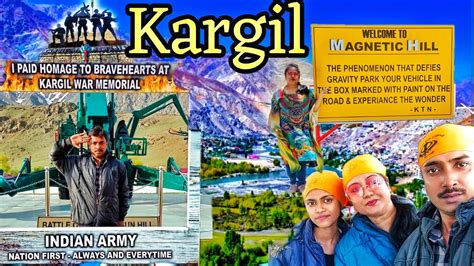 Kargil War Memorial Magnetic Hill LEH Tour Guide 2023 Moon Land